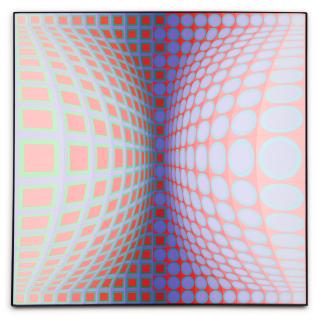 Victor Vasarely - Vilagos