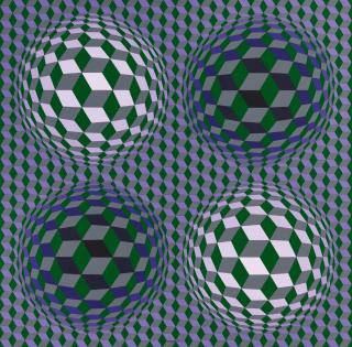 Victor Vasarely - Volans