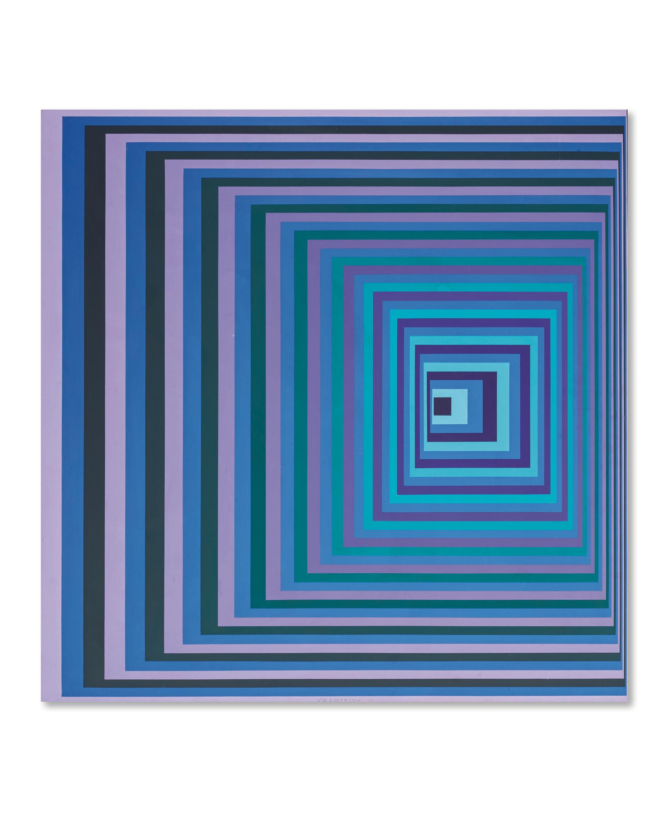Victor Vasarely - VONAL-FERDE