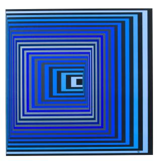 Victor Vasarely - Vonal KSZ, 1974