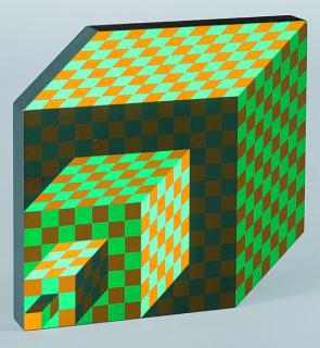 Victor Vasarely - Würfel