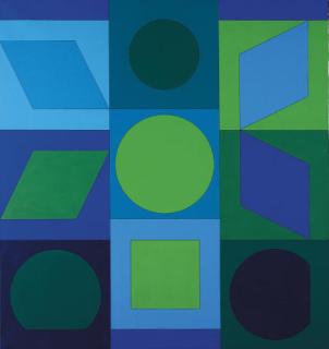 Victor Vasarely - Zafir