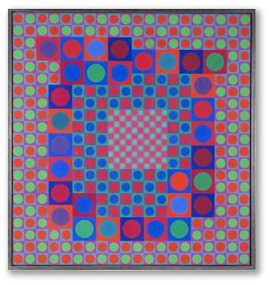 Victor Vasarely - ZOELD