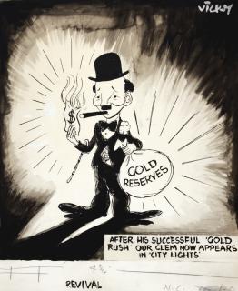 Victor (Vicky) Weisz - ‘Revival’ (‘After His Successful “Gold Rush” Our Clem Now Appears In “City Lights”’)