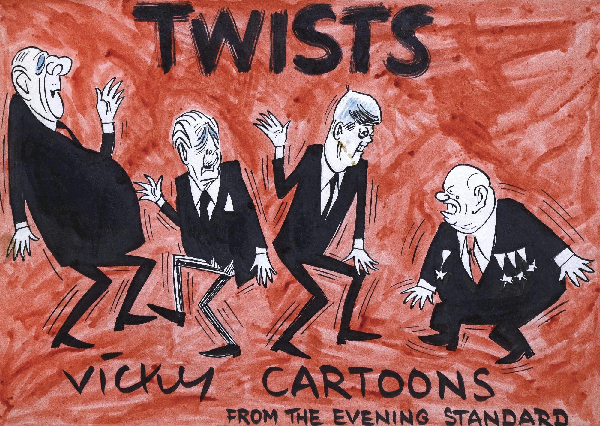Victor (Vicky) Weisz - \'Twists\' (\'Vicky Cartoons From The Evening Standard\')