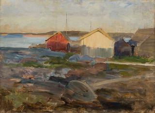 Victor Westerholm - Landscape From Åland.