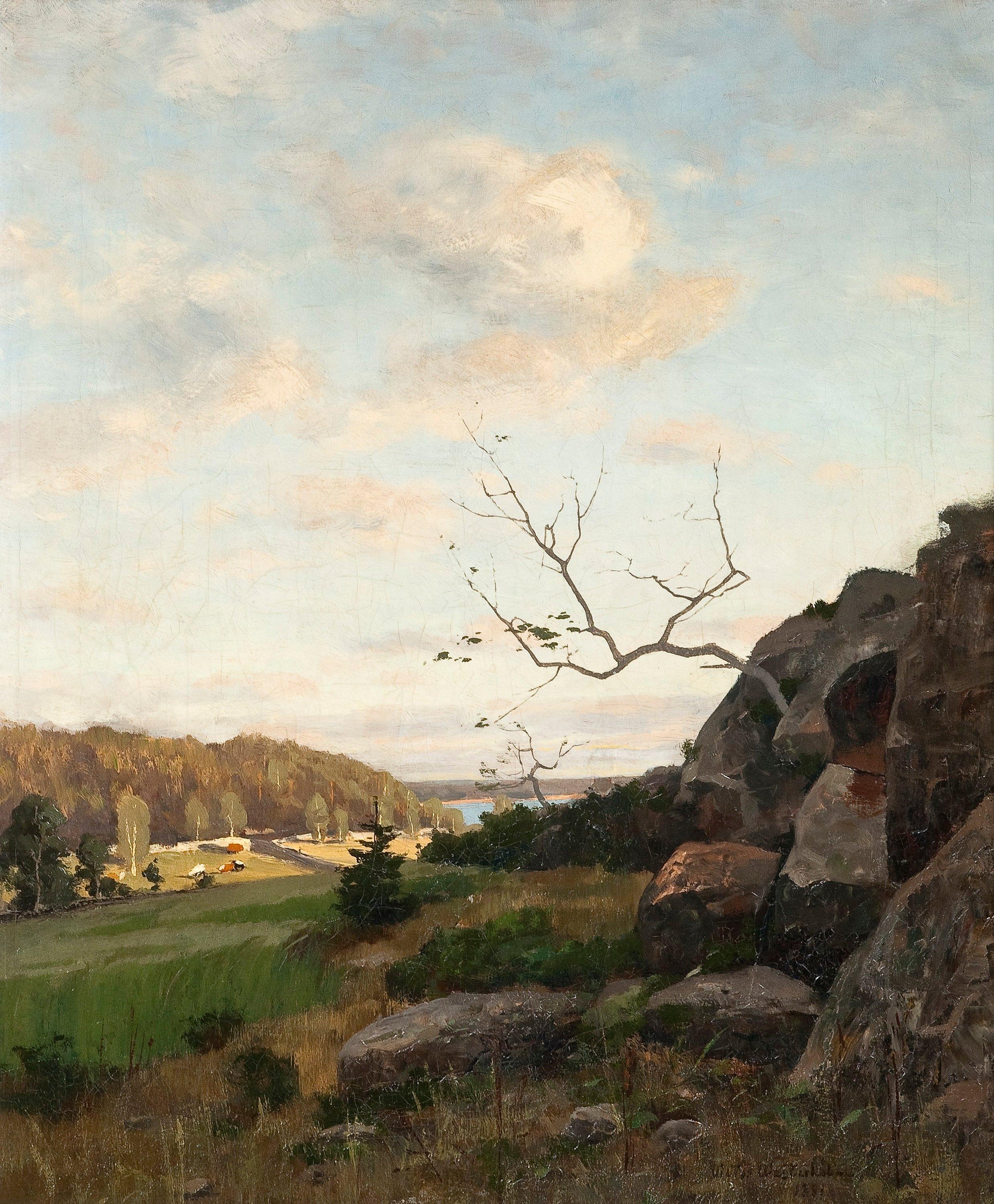 Victor Westerholm - Landscape From Parainen.