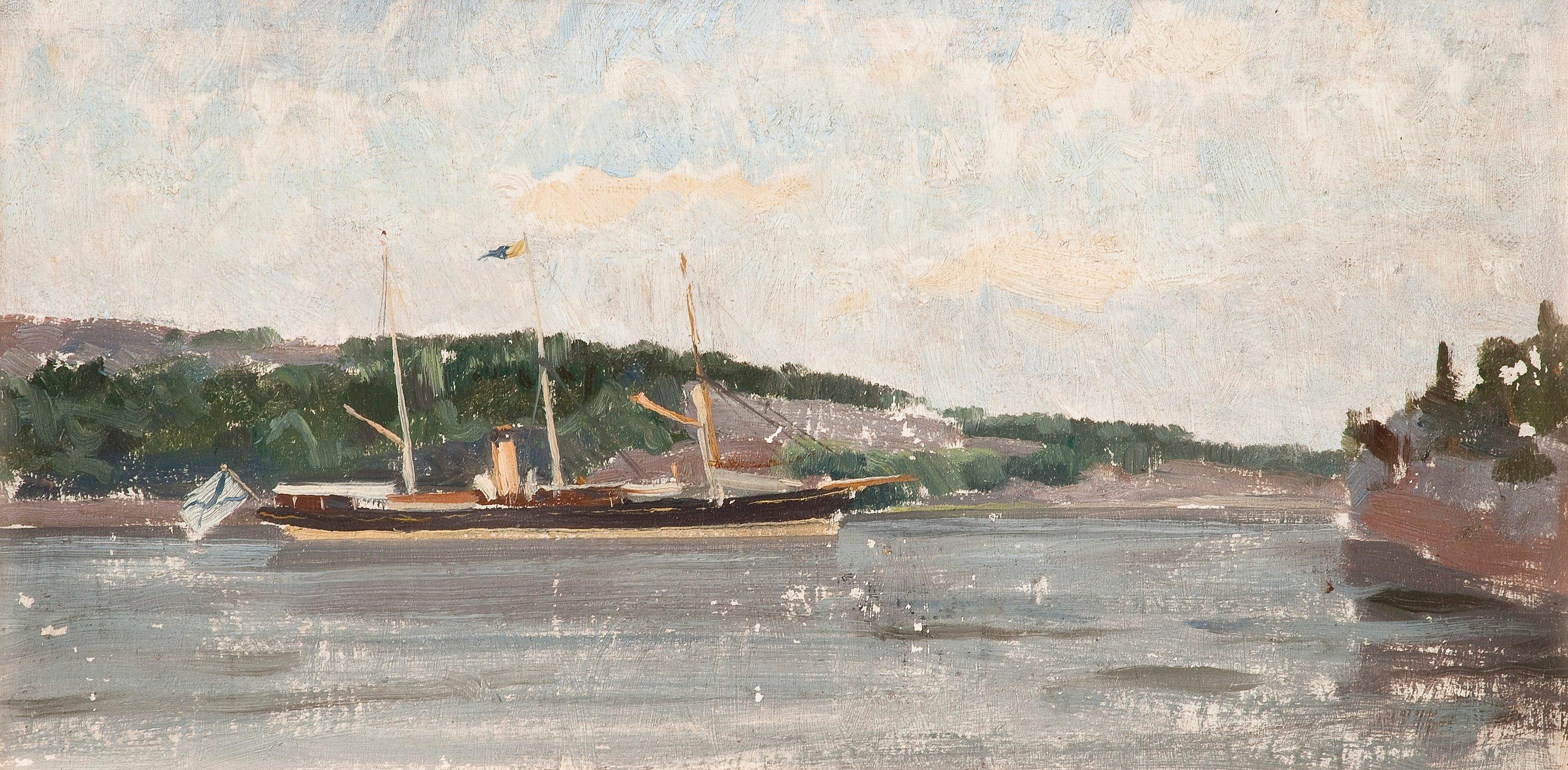 Victor Westerholm - The Tsar Visiting Aland.