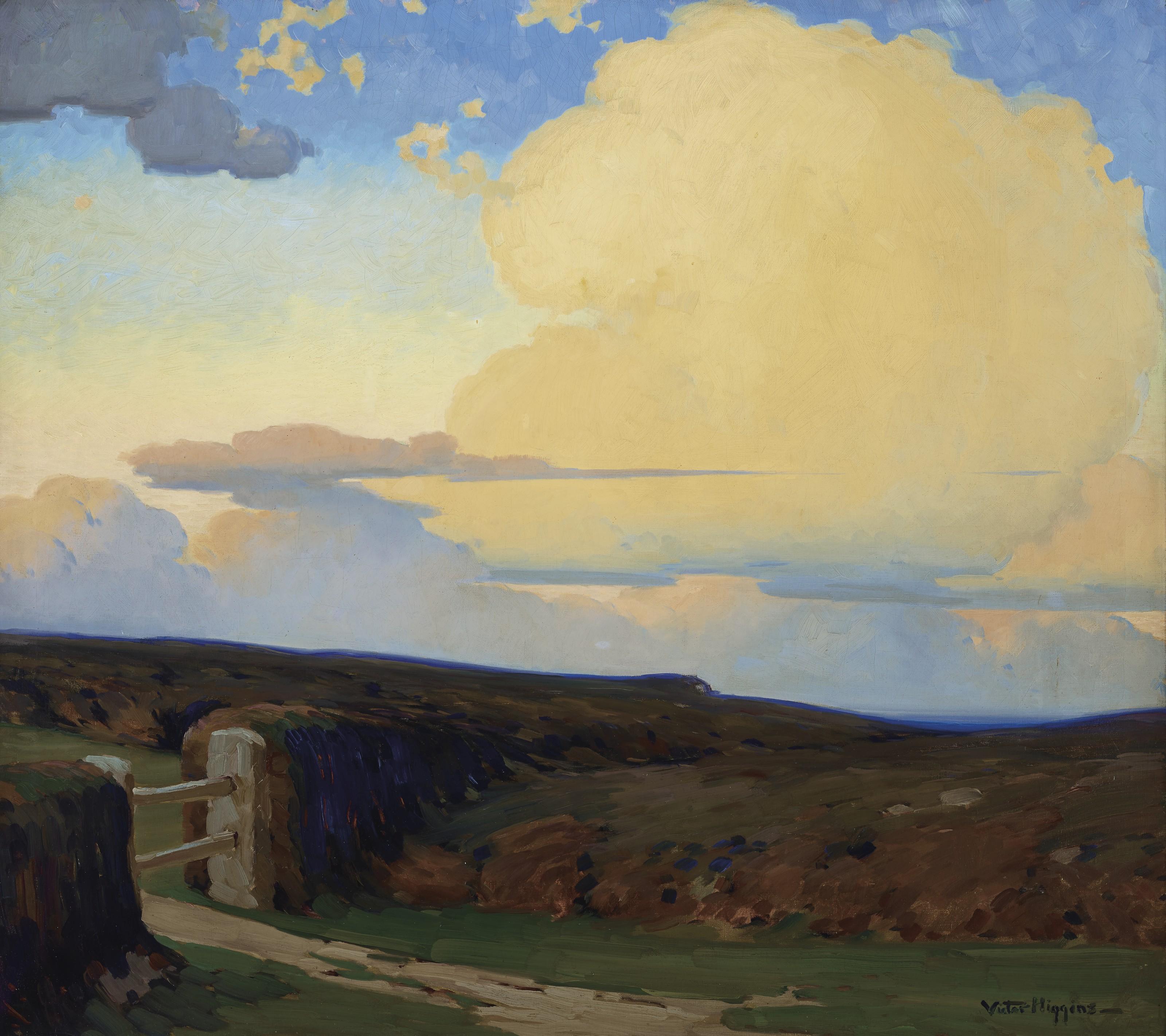 Victor William Higgins - Moorland Gorse And Bracken