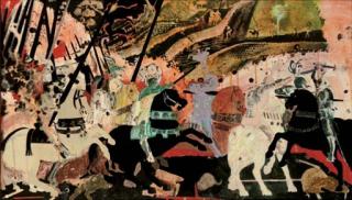 Victoria Crowe - Colour Reversal of San Romano