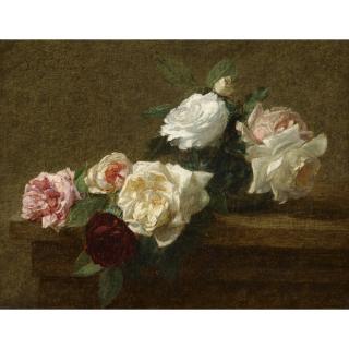 Victoria Dubourg Fantin-Latour - Jeté De Roses Sur Un Entablement