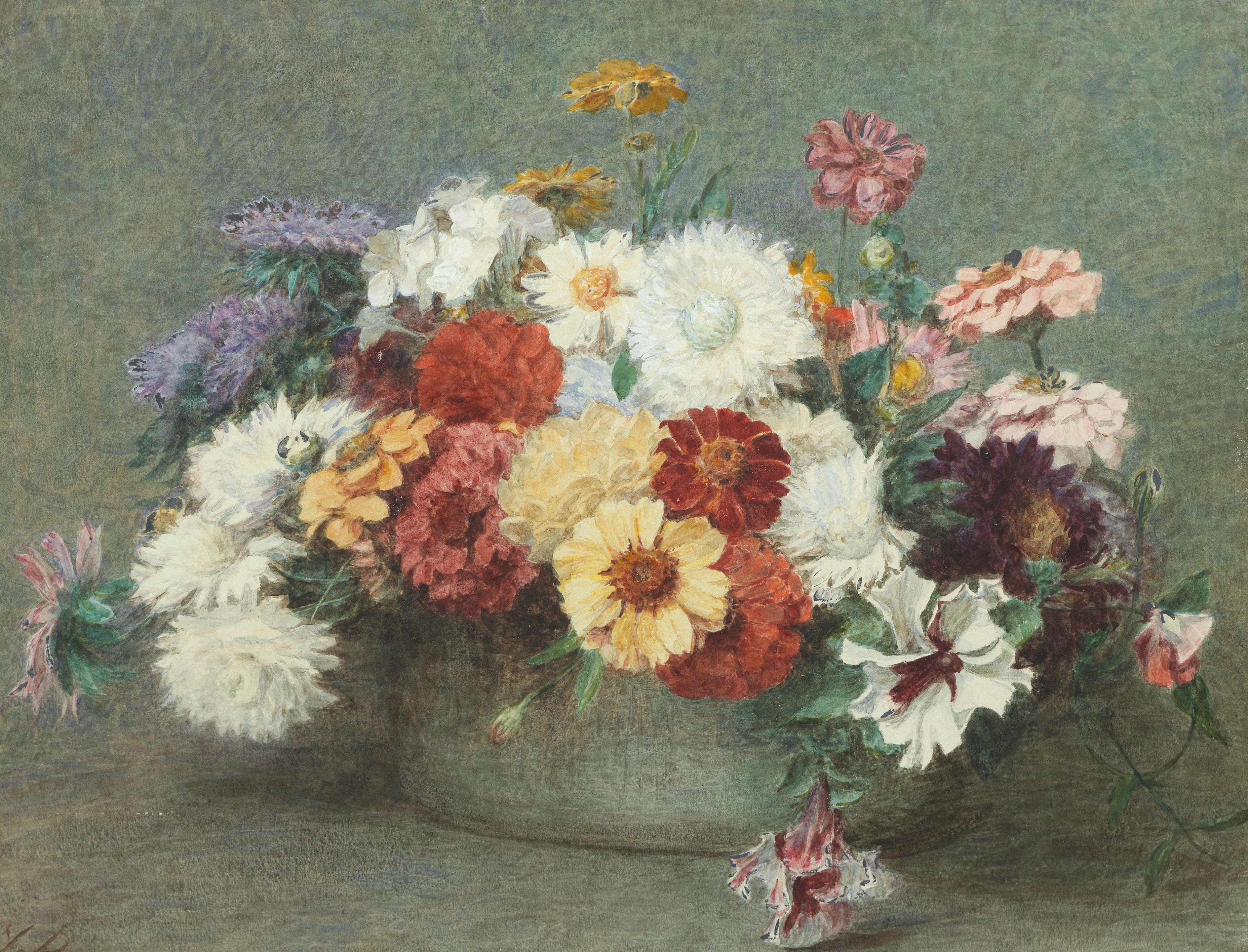 Victoria Dubourg Fantin-Latour - Summer Flowers