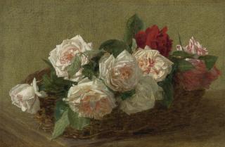 Victoria Fantin-Latour Née Dubourg - French panier De Roses