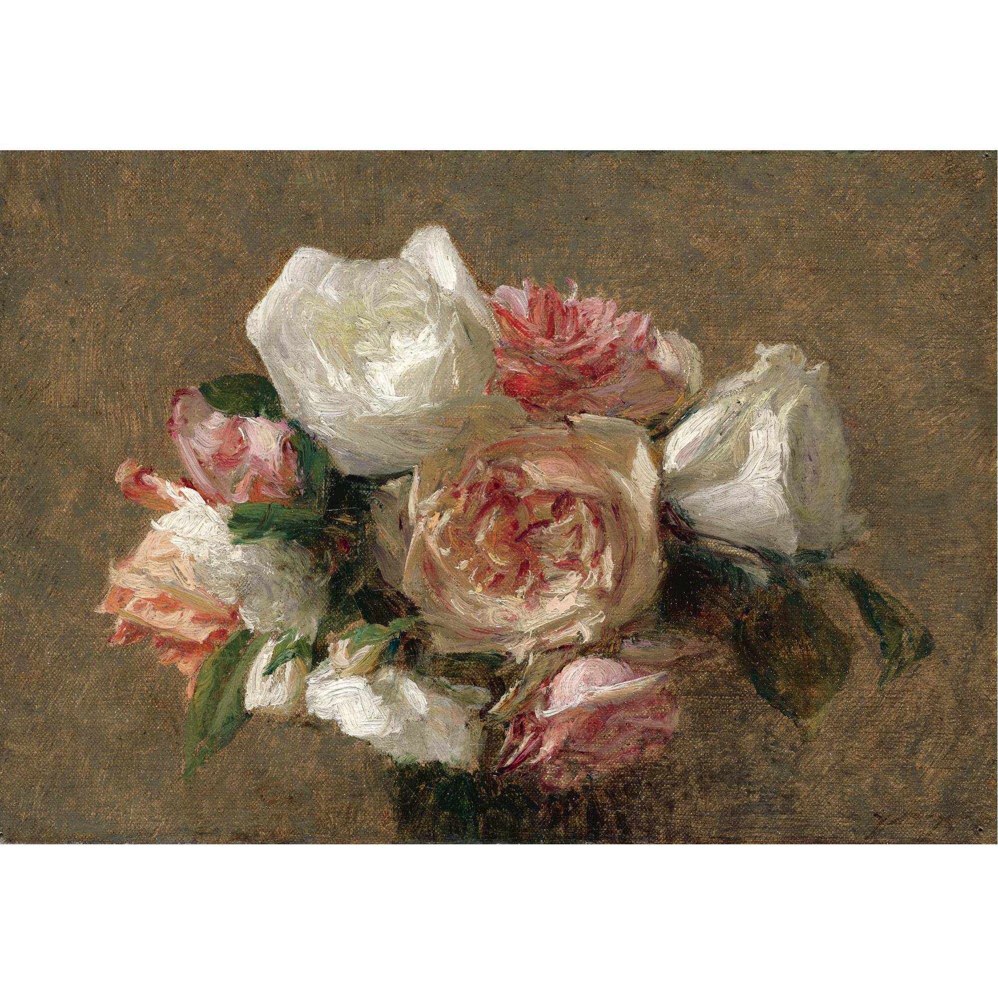 Victoria Fantin-Latour - Vase De Roses