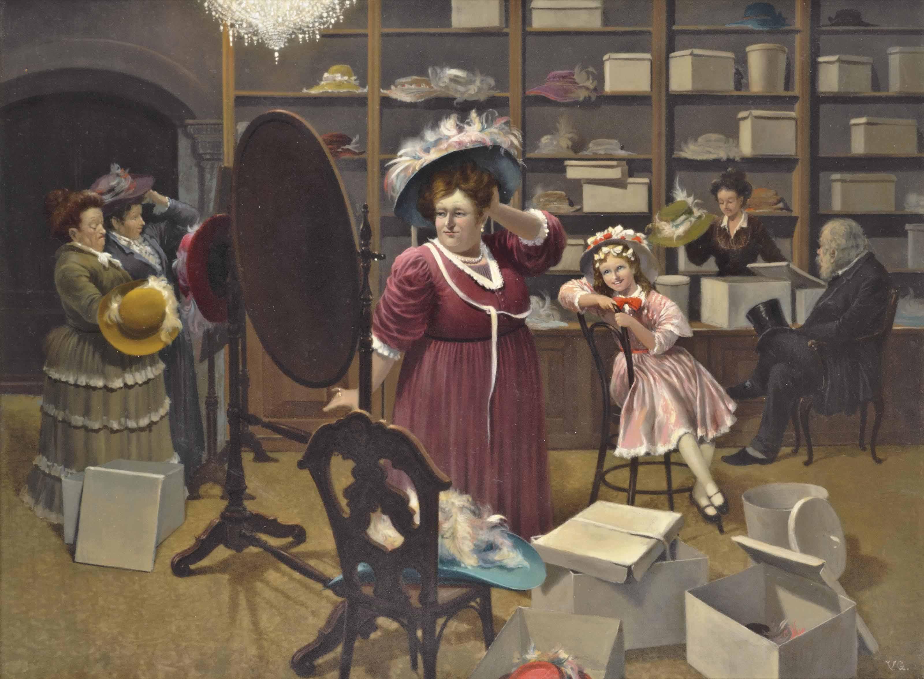 Vida Gábor - At The Milliner\'S