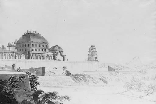 View of the Palace of Madurai, Tamil Nadu