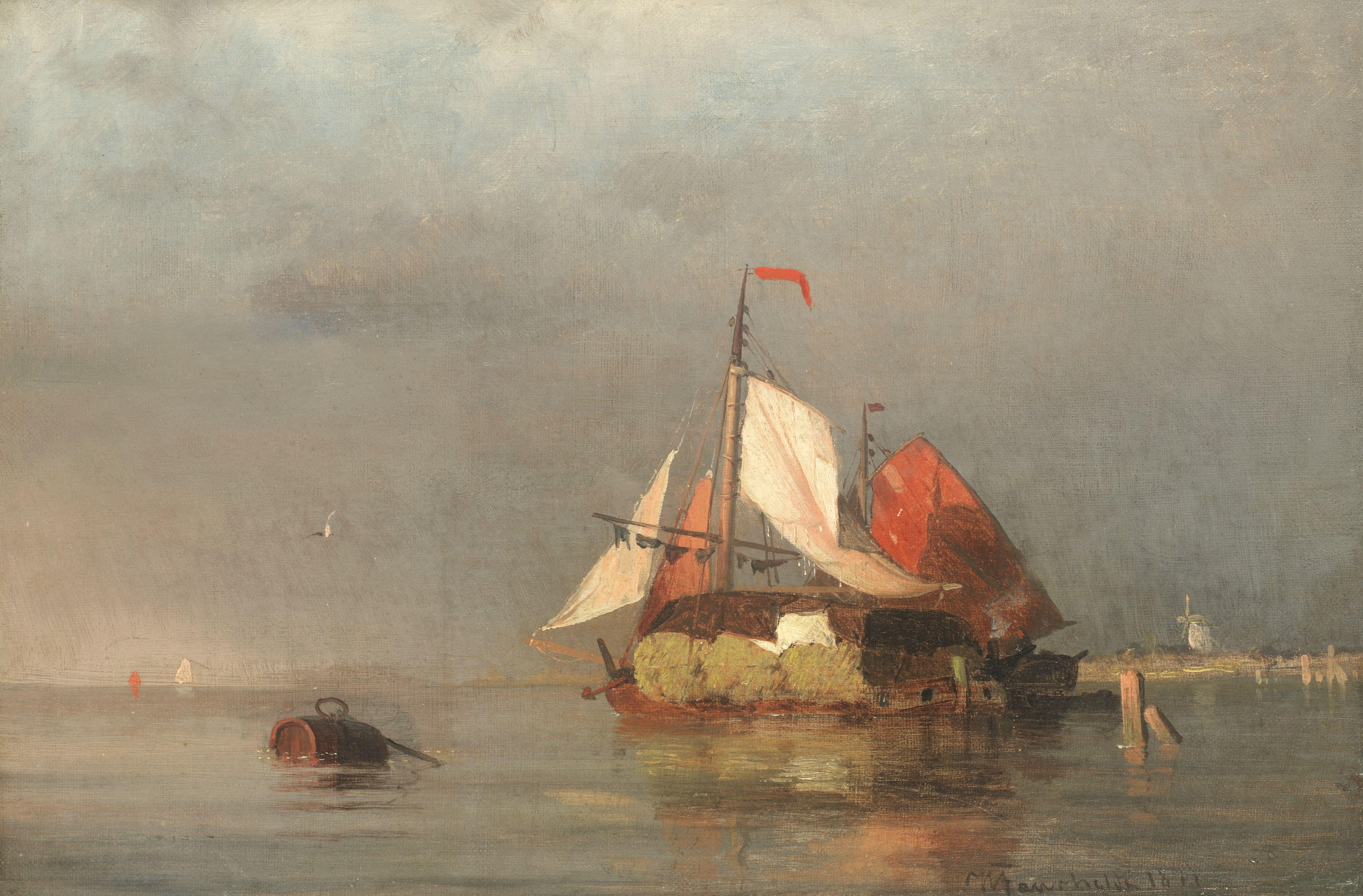 Viggo Fauerholdt - Coastal scenes, a pair