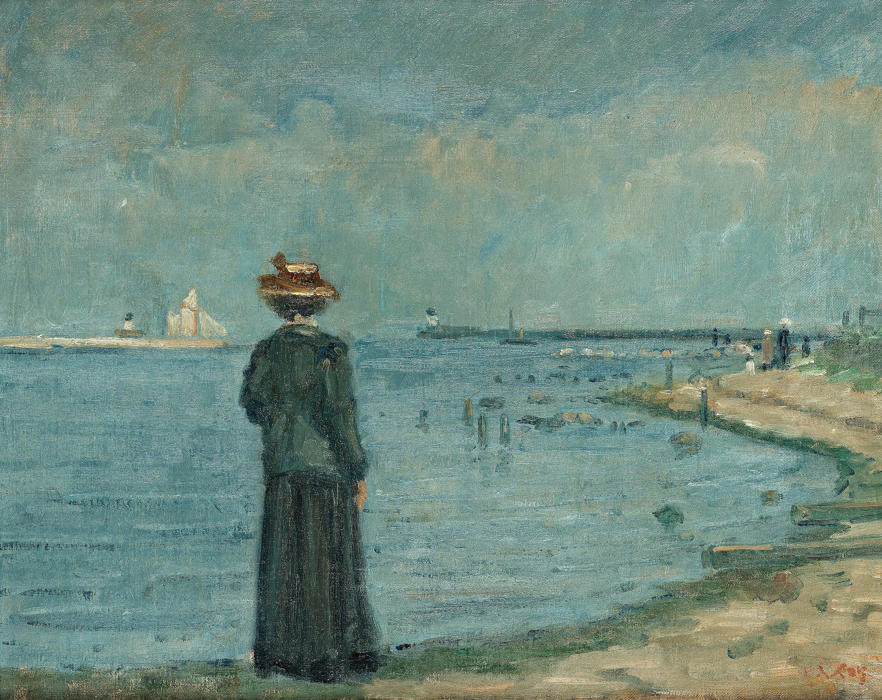 Viggo Madsen - On the beach at Skagen, Denmark