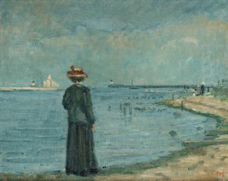 Viggo Madsen - On the beach at Skagen, Denmark