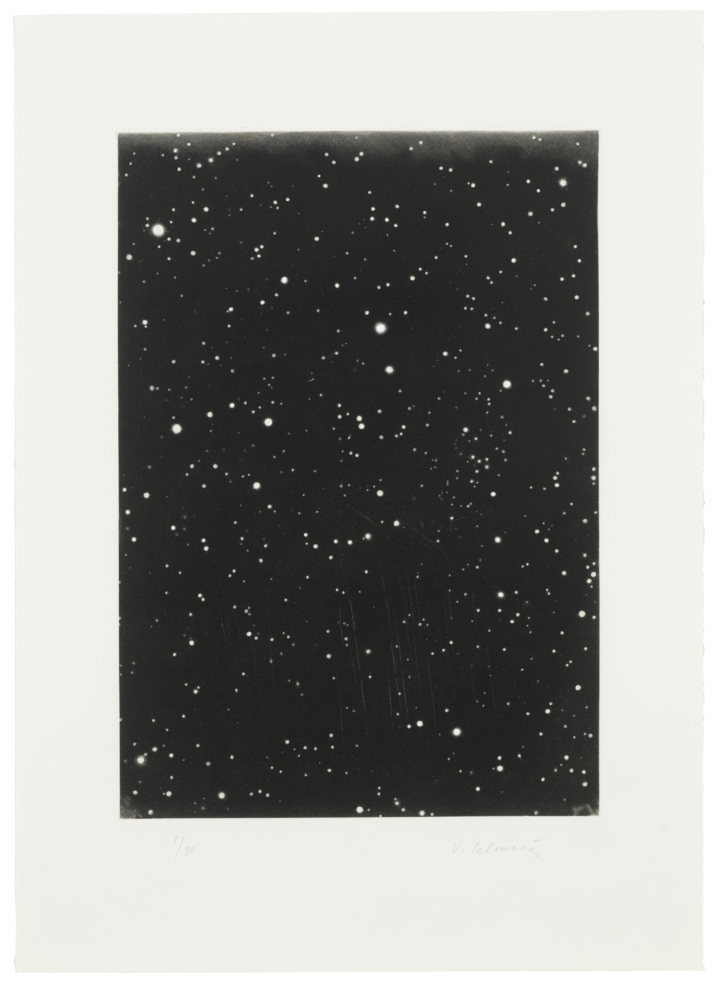 Vija Celmins - Dark Galaxy