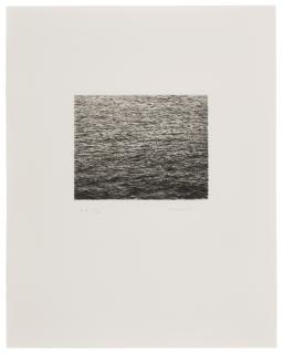 Vija Celmins - Drypoint Ocean Surface (Second State)