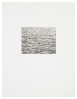 Vija Celmins - Drypoint - Ocean Surface