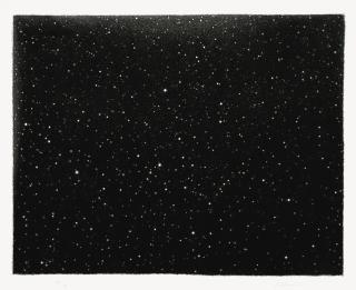 Vija Celmins - Night Sky, Untitled #17
