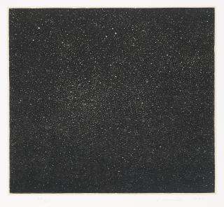 Vija Celmins - Night Sky Woodcut