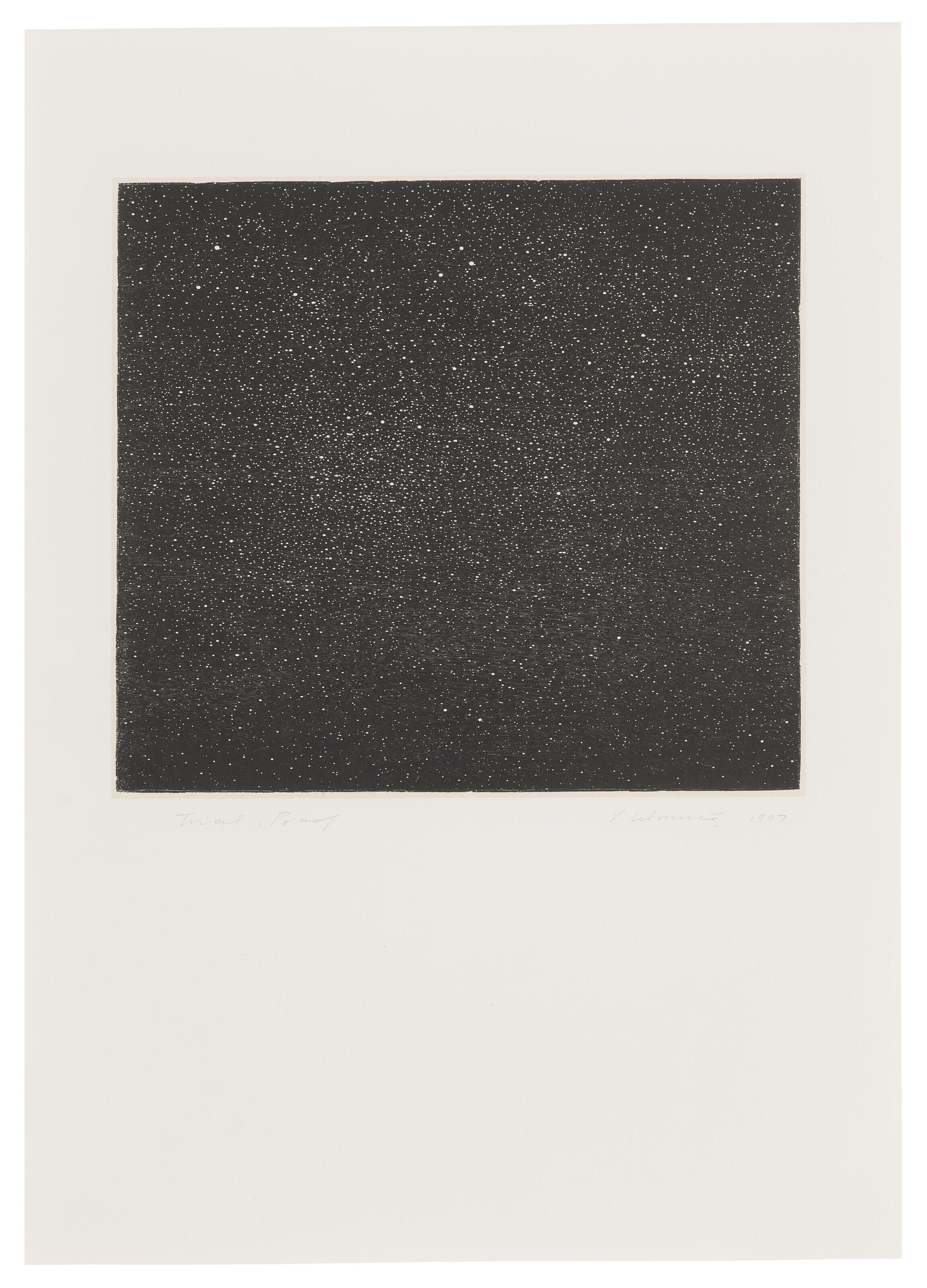Vija Celmins - Night Sky