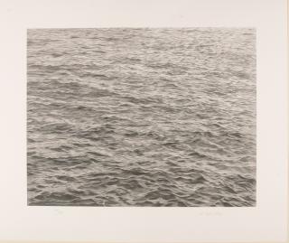 Vija Celmins - Ocean with Cross # 1.