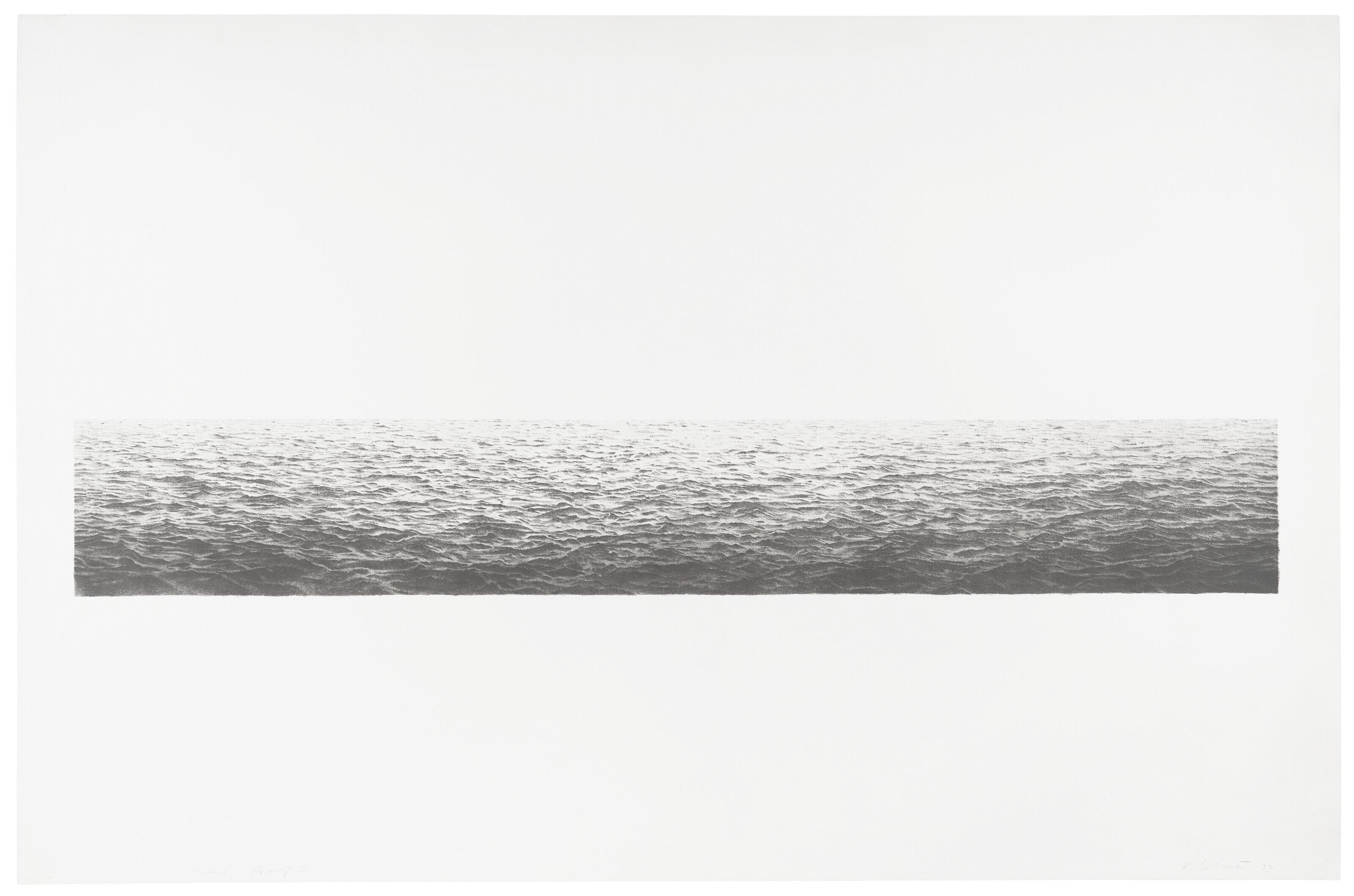 Vija Celmins - Untitled (Large Ocean)