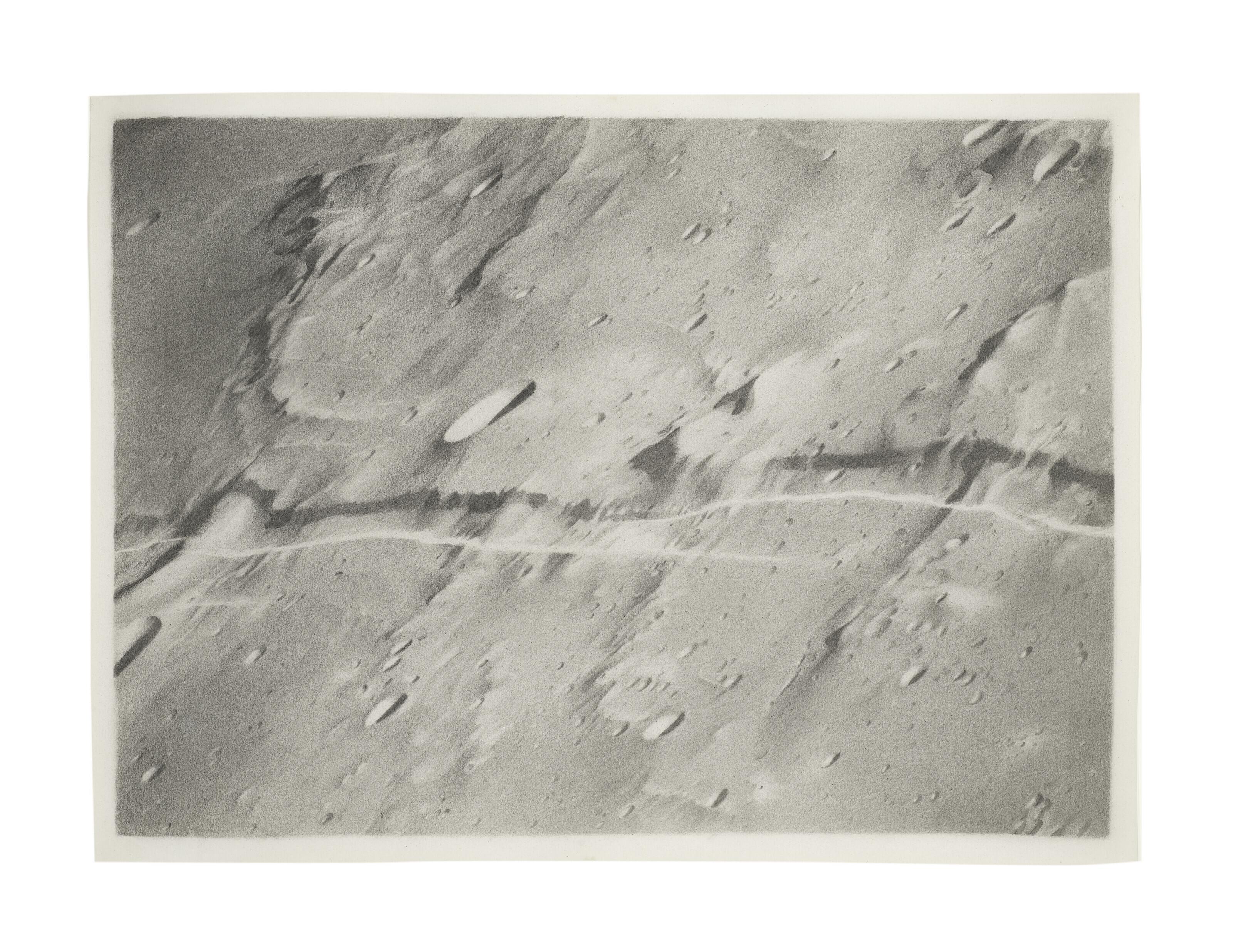 Vija Celmins - Untitled (Moon Surface #1)