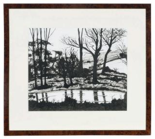Vik Muniz - 18,000 Yards (Lake), 1989
