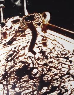 Vik Muniz - Action Photo, After Hans Namuth (From Pictures Of Chocolate)