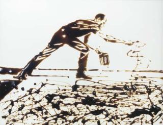 Vik Muniz - Action Photo III (After Hans Namuth)