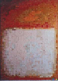 Vik Muniz - After Mark Rothko (Pictures of Color), 2001