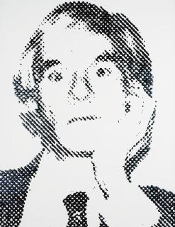 Vik Muniz - Andy Warhol (From Pictures Of Ink)