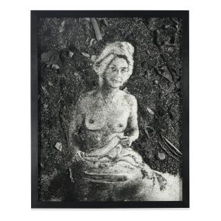 Vik Muniz - Bather (from Pictures of Soil), 1998