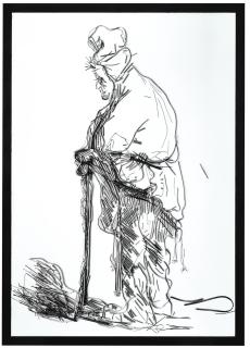 Vik Muniz - Beggars After Rembrandt (Beggar Ii)