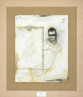 Vik Muniz - Blindfolded Self-Portrait