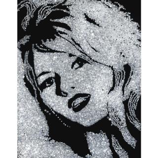 Vik Muniz - Brigitte Bardot (Diamond Divas)