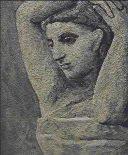 Vik Muniz - Bust of a Woman, after Picasso (Pictures of Pigment)