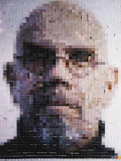 Vik Muniz - Chuck (From Pictures Of Color)