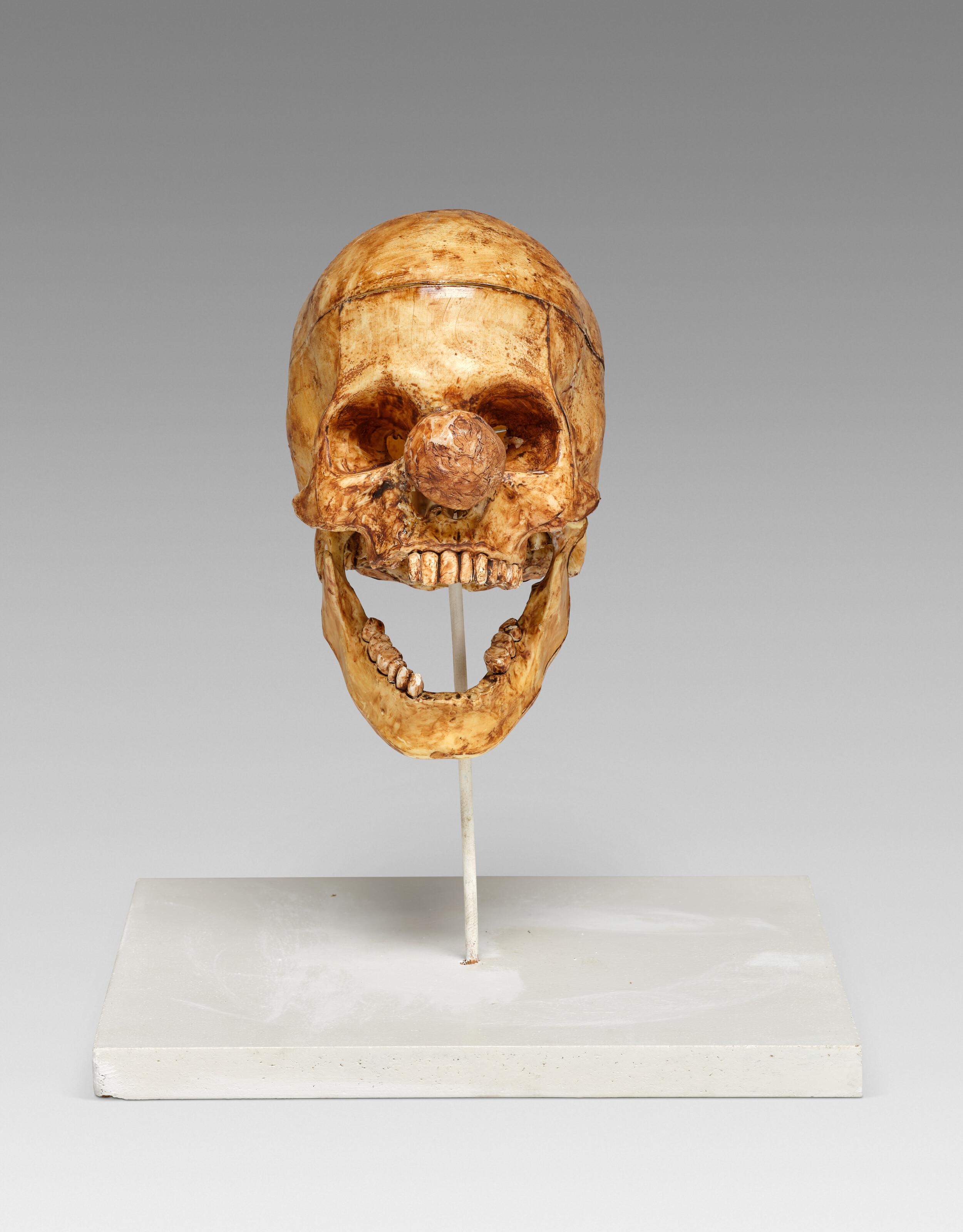 Vik Muniz - Clown Skull