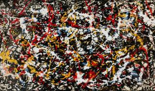 Vik Muniz - Convergence: Number 10, After Jackson Pollock (From Pictures Of Pigment)