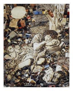 Vik Muniz - Diana and Endymion (Detail), after Francesco Mola (Pictures of Junk)