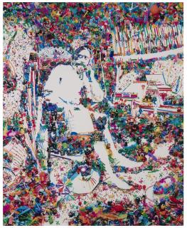 Vik Muniz - Don Quixote in his Study, after William Lake Price