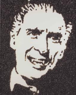 Vik Muniz - Dracula (From Caviar Monsters)