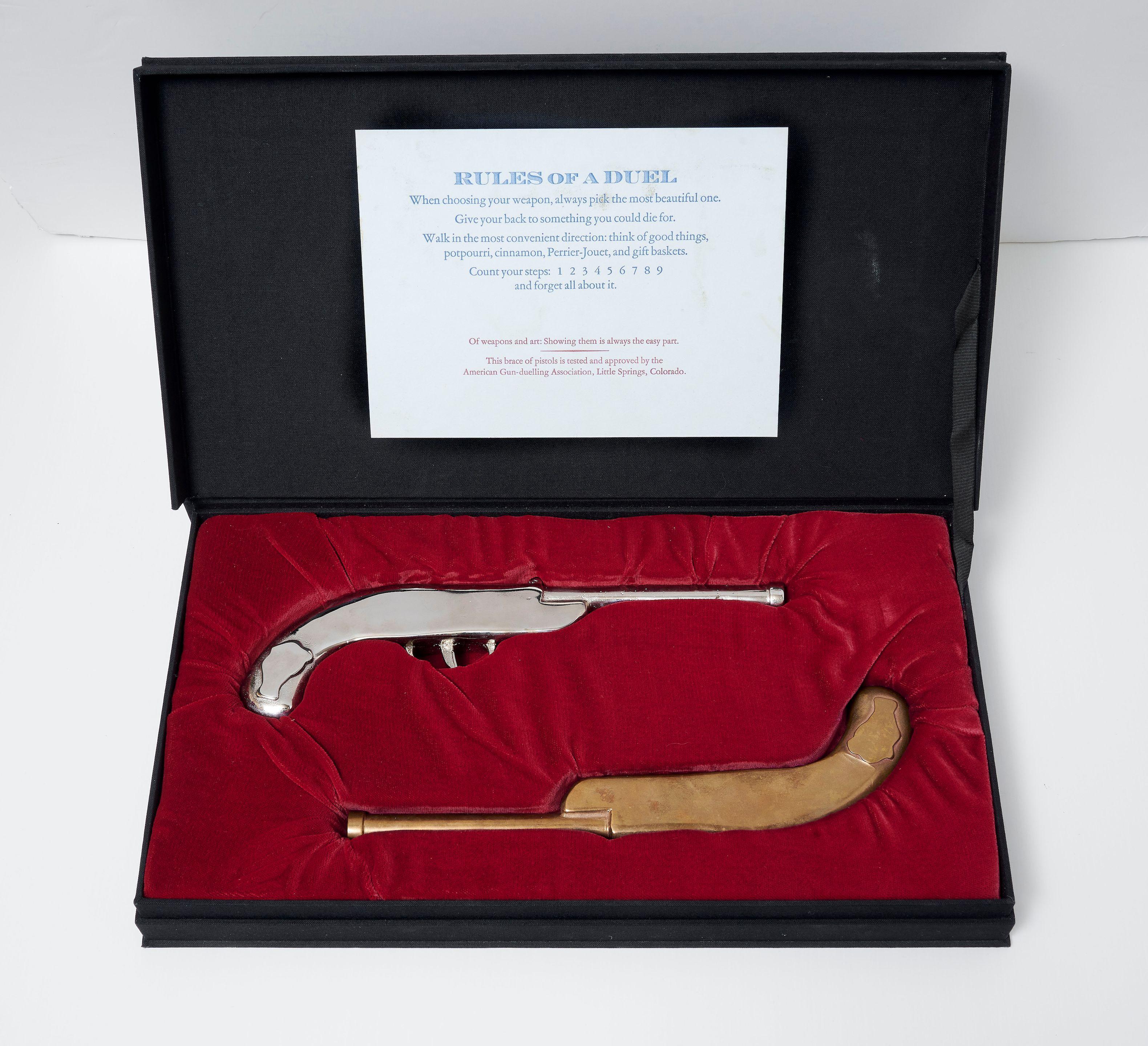 Vik Muniz - Drunken Duel, 1991