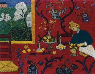 Vik Muniz - Harmony in Red, After Matisse (Pictures of Pigment)